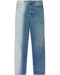 Loewe - Two-Tone Jeans - Lyst