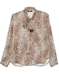 Seventy - Bluse mit Leoparden-Print - Lyst