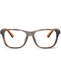 Polo Ralph Lauren - Tortoiseshell-Effect Rectangle-Frame Glasses - Lyst