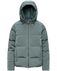 K-Way - Quilted-Hooded Puffer Jacket - Lyst