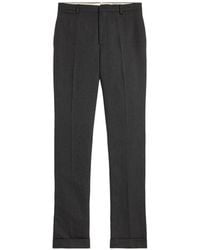 RRL - Herringbone-Pattern Button-Fly Trousers - Lyst