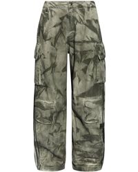adidas - Camouflage-Print Cargo Trousers - Lyst