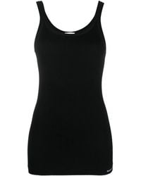 P.A.R.O.S.H. - Ribbed Tank Top - Lyst