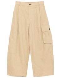 CROQUIS - Pleated Wild-Leg Trousers - Lyst