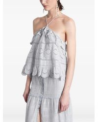 Isabel Marant - Prisha Ruffled Top - Lyst