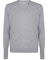 Ballantyne - V-Neck Cashmere Sweater - Lyst