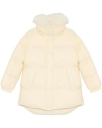 Yves Salomon - Padded-Design Coat - Lyst