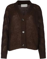 iBlues - チャンキーニット カーディガン - Lyst