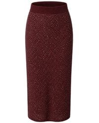 Toccin - Alisha Sequin-Embellished Midi Skirt - Lyst