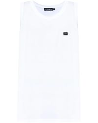Dolce & Gabbana - Logo-Patch Tank Top - Lyst