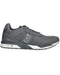 EA7 - Sneakers Mit Logo-Print - Lyst