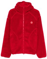 KENZO - Hooded Fleece Jacket - Lyst