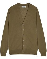 John Smedley - Bradrick V-Neck Cardigan - Lyst