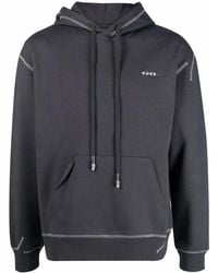 Adererror - Hooded Jersey Sweatshirt - Lyst