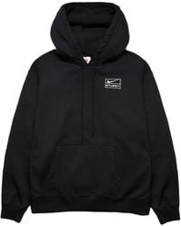 Nike - Sudadera "Black" con capucha de x Stussy - Lyst