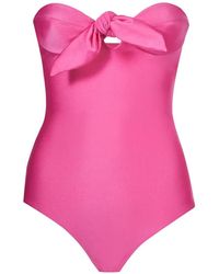 ‎Taller Marmo - Alligator Knot-Detail Swimsuit - Lyst