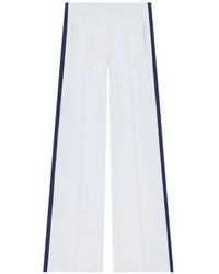 Courreges - Side-Stripe Pressed-Crease Track Pants - Lyst