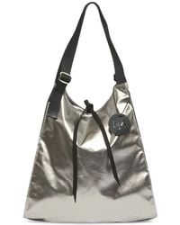 Jack Gomme - Lesac Light Metallic-Effect Shoulder Bag - Lyst