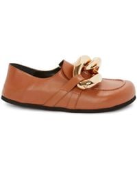 JW Anderson - Chain Leather Loafer - Lyst
