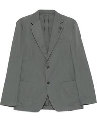 Lardini - Notch-Lapel Single-Breasted Blazer - Lyst