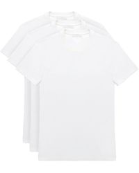 Prada - Triangle-logo T-shirt (pack Of Three) - Lyst