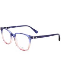 Kate Spade - Joliet Square-Frame Glasses - Lyst