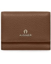 Aigner - Ivy Logo-Plaque Wallet - Lyst