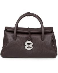 Zanellato - Small Dotta Centauro Grained-Leather Tote Bag - Lyst