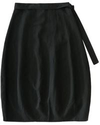 Studio Nicholson - Jupe Mi-Longue Orcha À Taille Nouée - Lyst