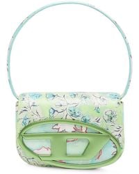 DIESEL - 1Dr-Iconic Shoulder Bag With Floral-Print - Lyst
