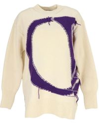 Off-White c/o Virgil Abloh - Crewneck Graphic Top - Lyst