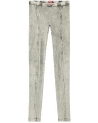 DIESEL - Athena Denim Leggings - Lyst
