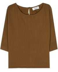 Yves Salomon - Tie-Fastening Wool Knitted Top - Lyst