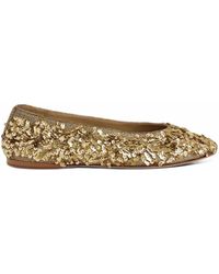 Rabanne - Sequin-Embellished Ballet Flats - Lyst