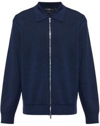 Theory - Cardigan Con Zip - Lyst