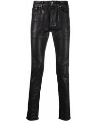 Purple Brand - Slim-fit Coated Jeans - Lyst