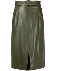 Marni Falda de talle alto - Verde