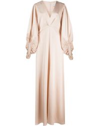 Sachin & Babi - Jenny Puff-sleeves Gown - Lyst