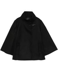 Fay - Chaqueta Estilo Capa Con Broche De Mosquetón - Lyst