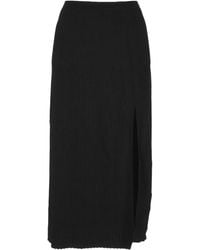Mrz - Side-Slit Midi Skirt - Lyst