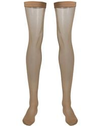 Wolford - Individual Stay Ups Stockings - Lyst