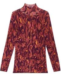 Maliparmi - Coltrui Met Bloemenprint - Lyst