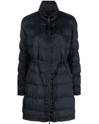 Emporio Armani - Quilted Puffer Coat - Lyst