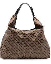 Gherardini - Monogram-Print Shoulder Bag - Lyst