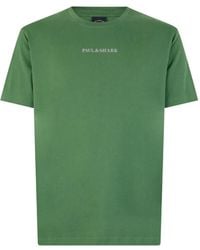 Paul & Shark - Logo-Print Short-Sleeve T-Shirt - Lyst