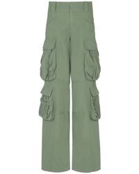Balmain - Cotton Cargo Trousers - Lyst