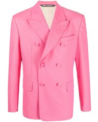 Palm Angels - Sonny Double-breasted Blazer - Lyst