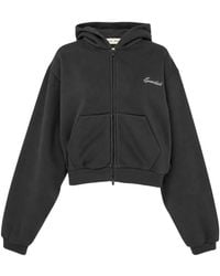 Fear Of God - Modern Cropped Zip Hoodie - Lyst