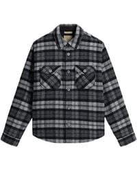Woolrich - Geruit Wollen Overhemd - Lyst