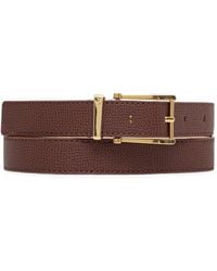 Emporio Armani - Ceinture À Boucle - Lyst
